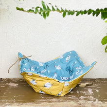 Load image into Gallery viewer, microwavebowlpoucheshandmadebyberealcoformotherearthreusableandnatural