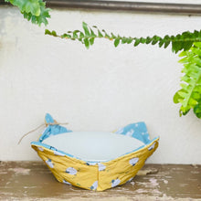 Load image into Gallery viewer, microwavebowlpoucheshandmadebyberealcoformotherearthreusableandnatural