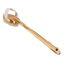 Load image into Gallery viewer, Bassbodybrushtheskinbrushwetordryuselonghandle