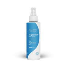 Load image into Gallery viewer, Spray bottle labeled 'Amazing Magnesium Daily Spray' on a white background