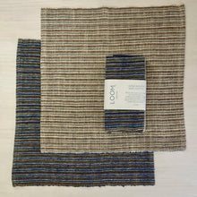 Load image into Gallery viewer, Textured fabric with a 'LOOM' label on a light wooden surface