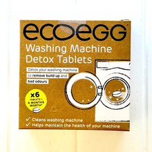 Load image into Gallery viewer, Ecoeggwashingmachingdetoxtabletspackof6
