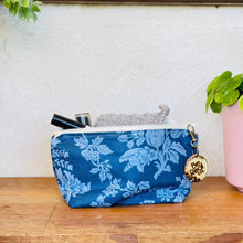 Load image into Gallery viewer, Handmademinicosmeticzipbaghandmadebyberealco.