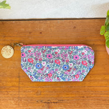 Load image into Gallery viewer, Mini Cosmetic Zip Bag handmade by Be Real Co. - Be Real Co. for mother earth