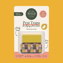 Load image into Gallery viewer, Pest traps packaging with 'We the Wild' branding on a yellow background