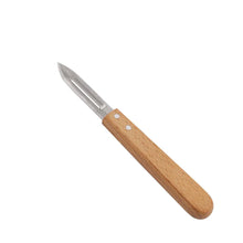 Load image into Gallery viewer, Paring knife with a wooden handle on a white background