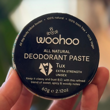 Load image into Gallery viewer, naturaldeodorantpasteinatinnonastiesgoodforyourbody
