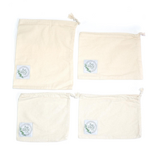 Load image into Gallery viewer, Be Real Co. Bulk Food Bags: Set of 4 - Be Real Co. for mother earth