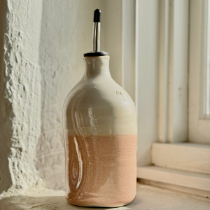 Oil Bottle Handmade - With Dimples - Be Real Co. for mother earth 