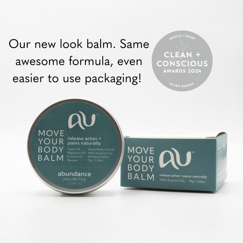 abundance unlimited - move your body balm my in Australia for muscle and joint pain