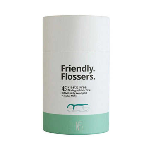 The Natural Family Co Friendly Flossers natural and recycled 