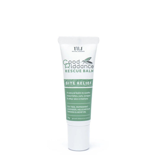 rescue balm by good riddance bite relief made in Australia