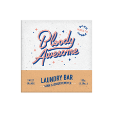 Load image into Gallery viewer, Laundry bar packaging with 'Bloody Awesome' branding on a white background

