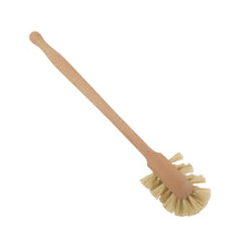 Load image into Gallery viewer, Bristle brush with wooden handle on a white background

