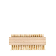 Load image into Gallery viewer, Wooden brush with bristles on a white background

