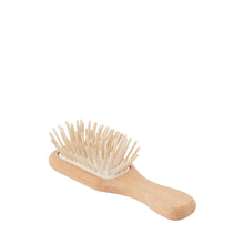 Load image into Gallery viewer, Wooden hairbrush with bristle head on a white background
