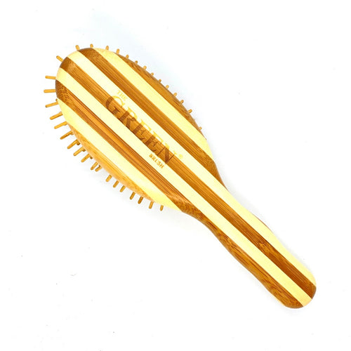 Bass Brushes Bamboo Wood Hair Brush Large Oval - Be Real Co. for mother earth 