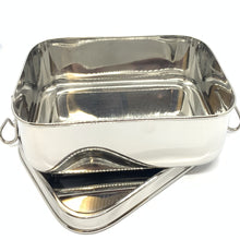 Load image into Gallery viewer, Stainless Steel metal lunch box Be Real Co.
