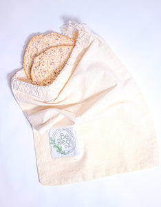 Be Real Co. Large Cotton Bread Bag - Be Real Co. for mother earth 