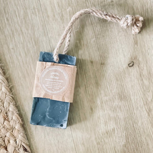 Hemp Shampoo Soap On A Rope | Rosemary & Lavender - Be Real Co. for mother earth 